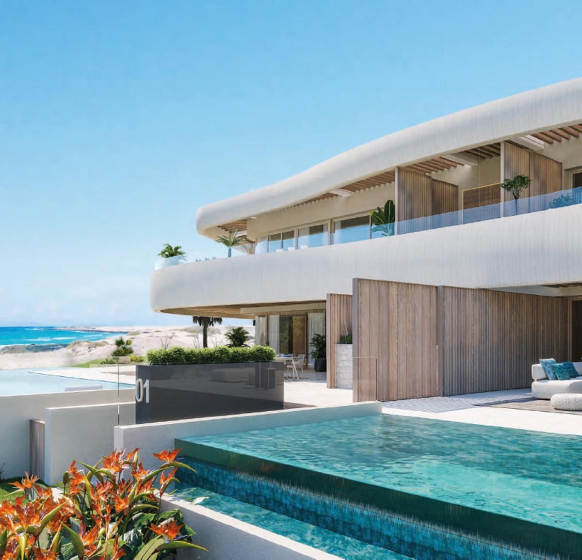 4 sypialnia Penthouse na sprzedaż w Marbella z basenem garażem - 5 500 000 € (Ref: 8602611)