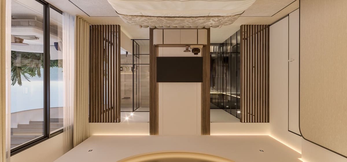 4 sypialnia Penthouse na sprzedaż w Marbella z basenem garażem - 5 500 000 € (Ref: 8602611)