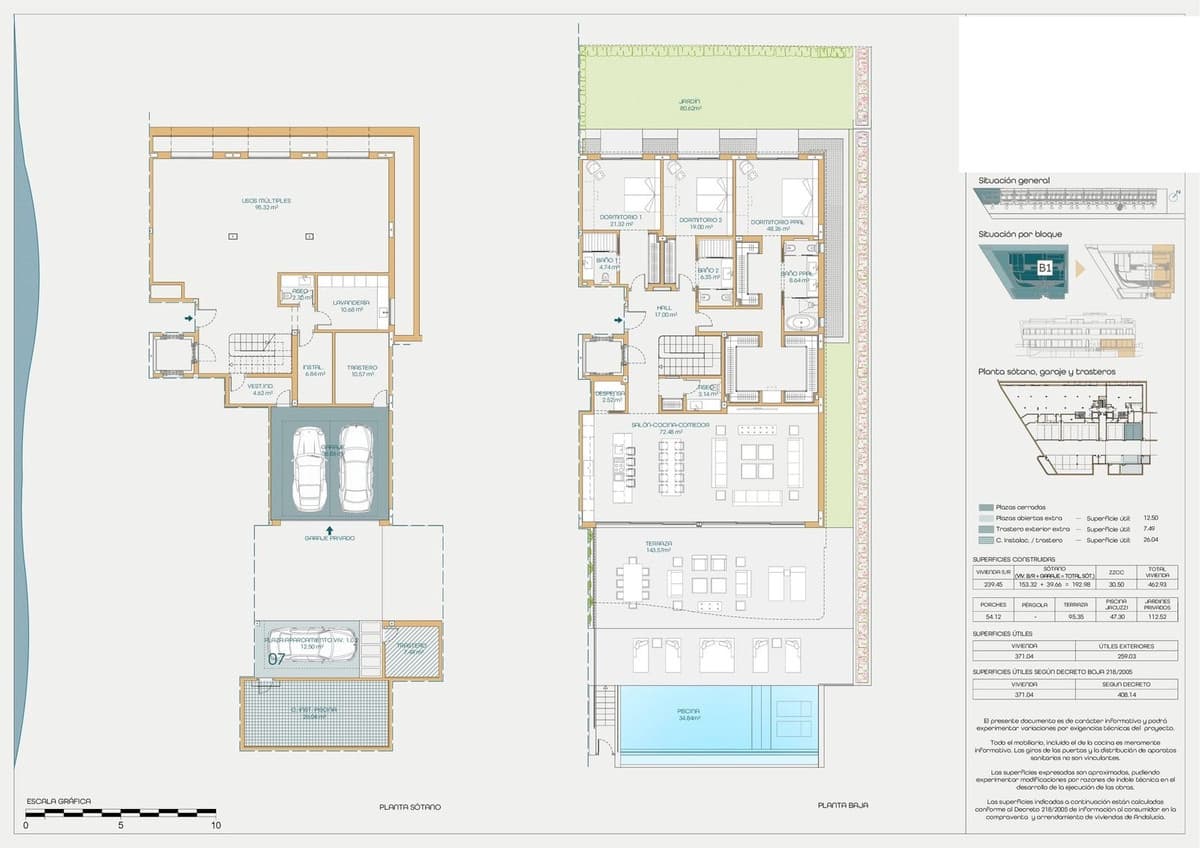 4 sypialnia Penthouse na sprzedaż w Marbella z basenem garażem - 5 500 000 € (Ref: 8602611)