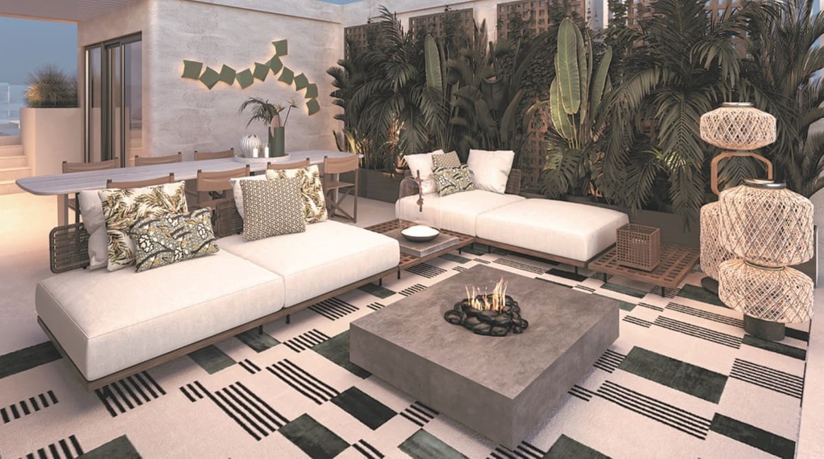 4 sypialnia Penthouse na sprzedaż w Marbella z basenem garażem - 5 500 000 € (Ref: 8602611)