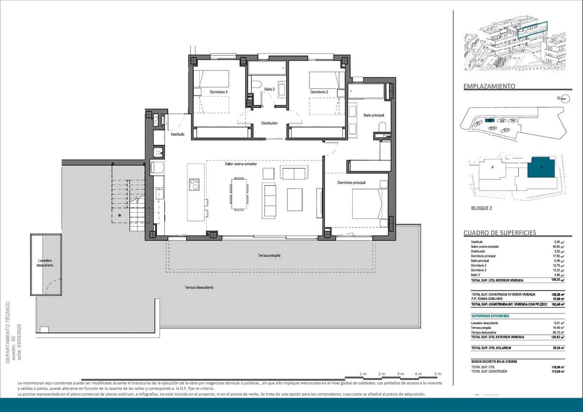 3 sypialnia Penthouse na sprzedaż w Marbella z basenem - 1 150 000 € (Ref: 9401622)