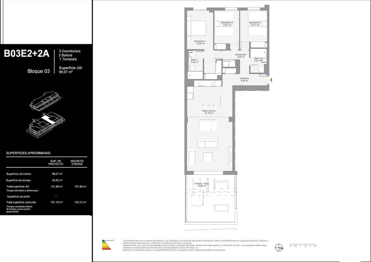 3 chambre Appartement à vendre à Estepona avec piscine garage - 539 000 € (Ref: 9401642)