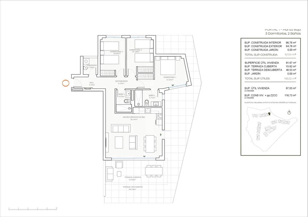 3 sovrum Lägenhet till salu i Mijas med pool garage - 611 000 € (Ref: 9401651)