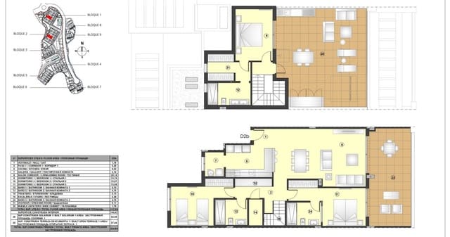 3 soverom Penthouse til salgs i New Golden Mile, Estepona med svømmebasseng garasje - € 860 000 (Ref: 9401656)
