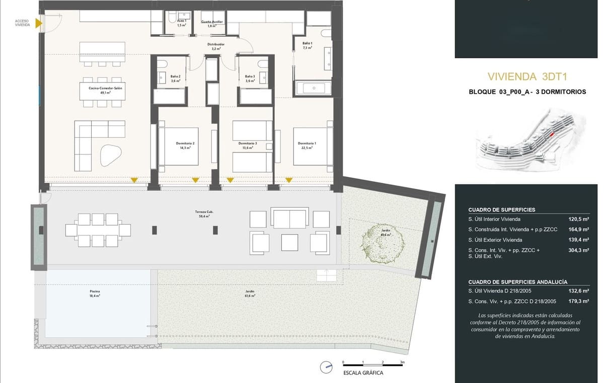 3 bedroom Apartment for sale in Benahavis with pool garage - € 1,430,000 (Ref: 9401663)