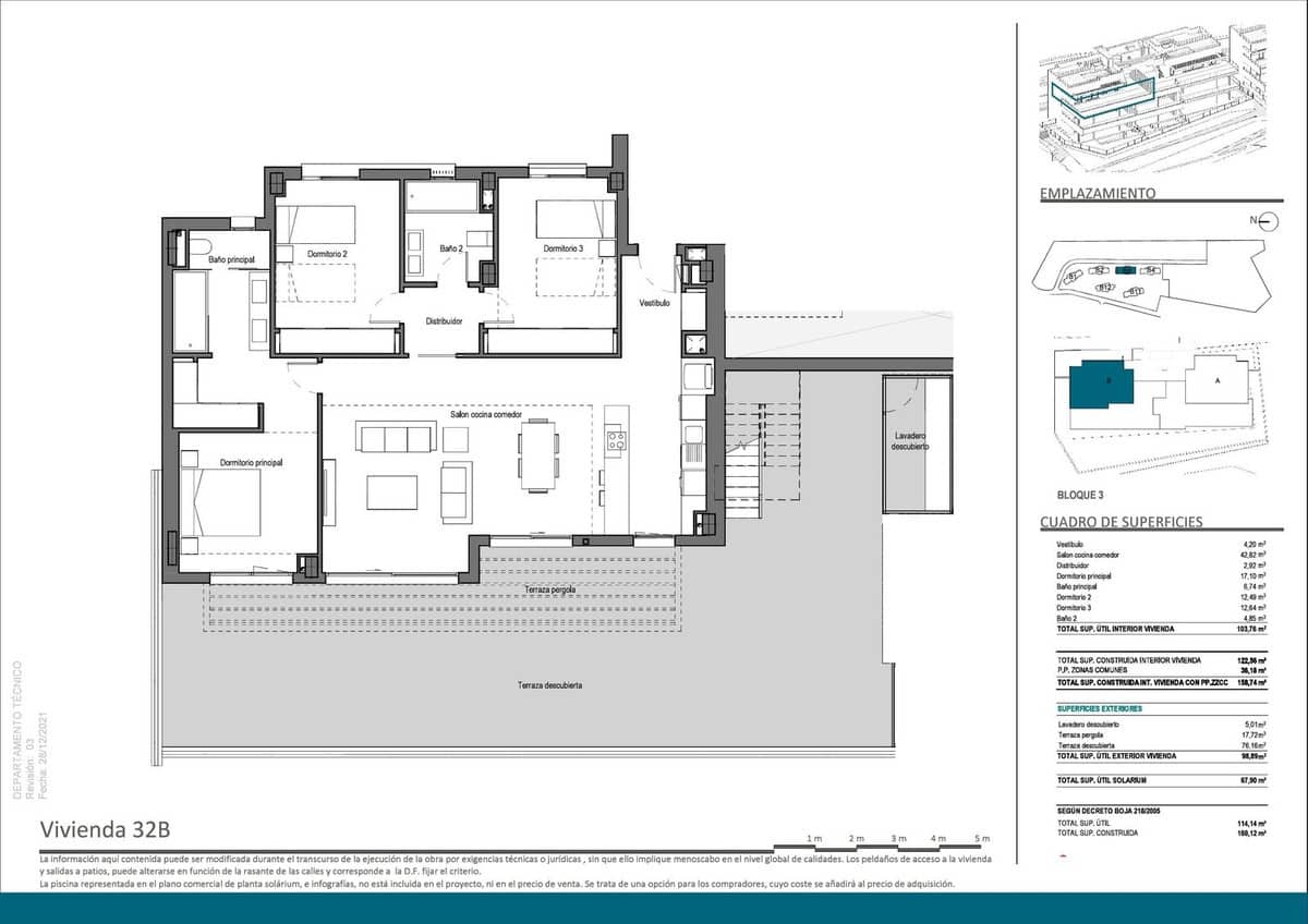 3 sypialnia Penthouse na sprzedaż w Marbella z basenem - 1 165 000 € (Ref: 9401665)