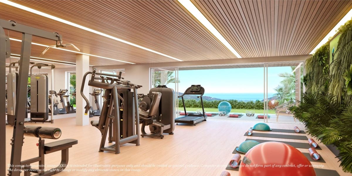 3 sypialnia Apartament na sprzedaż w Marbella z basenem garażem - 990 000 € (Ref: 9401676)