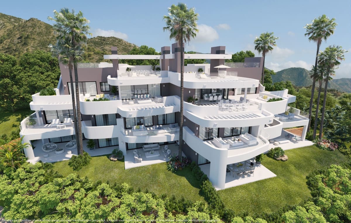 3 sypialnia Apartament na sprzedaż w Marbella z basenem garażem - 990 000 € (Ref: 9401676)