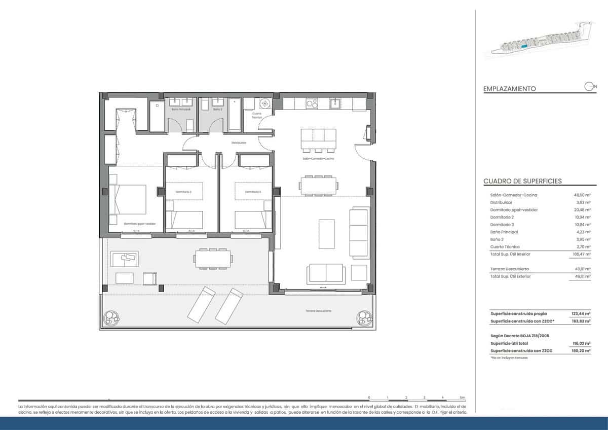 3 sovrum Lägenhet till salu i Marbella med pool garage - 795 000 € (Ref: 9447050)