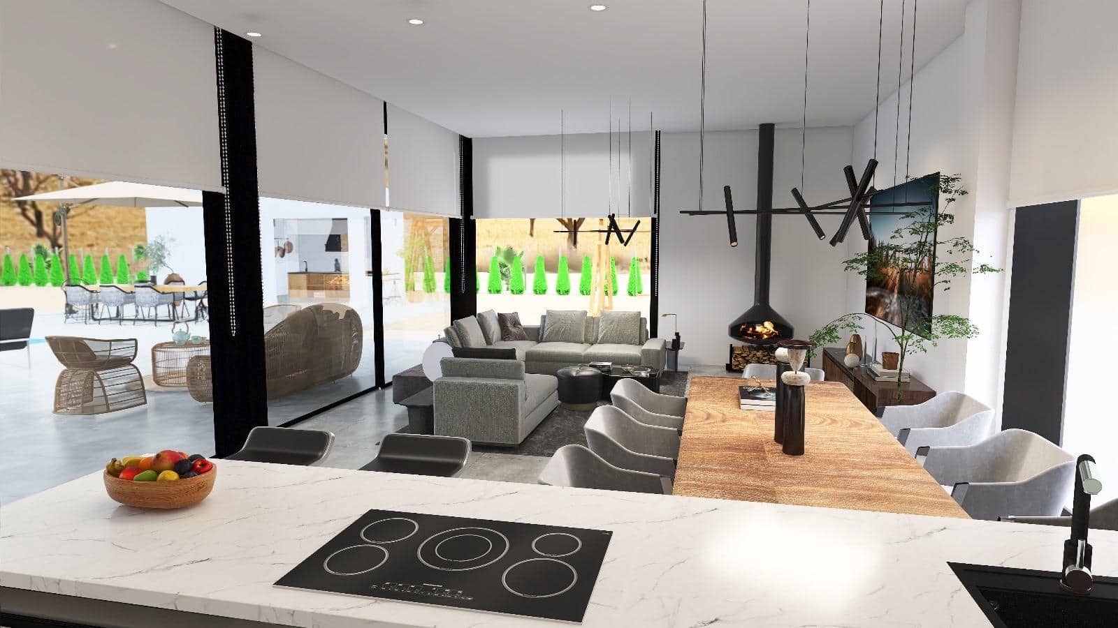 3 soveværelse Villa til salg i Aspe med swimmingpool - € 451.500 (Ref: 9387134)