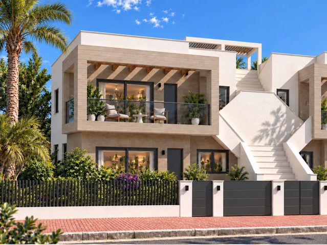 Chalet de 3 habitaciones en Los Peñascos - El Salero - Los Imbernones, San Pedro del Pinatar en venta con piscina garaje - 298.000 € (Ref: 9642346)