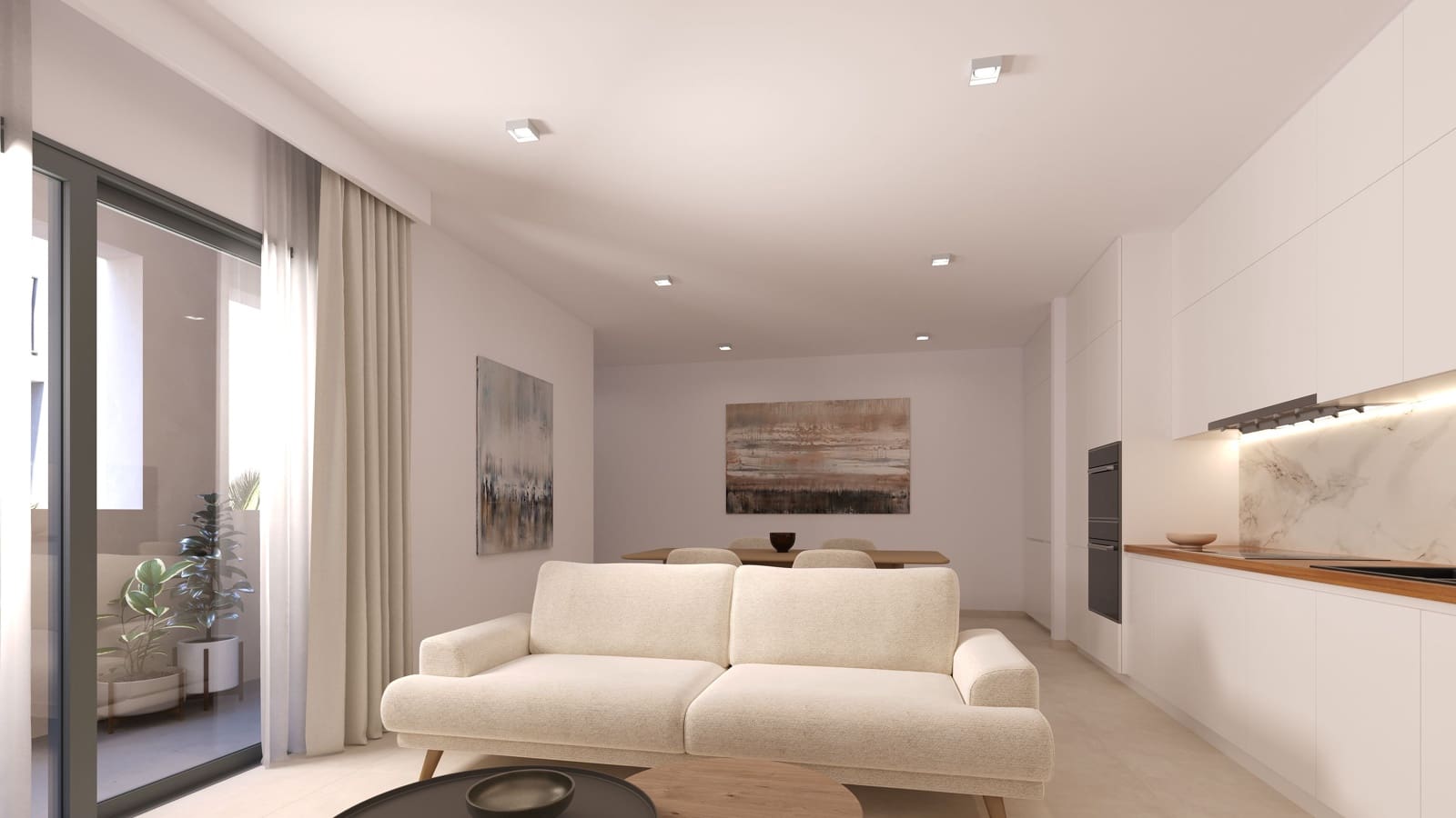 2 quarto Apartamento para venda em San Miguel de Salinas com piscina - 150 000 € (Ref: 9642373)