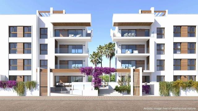 Ático de 2 habitaciones en Centro, Los Alcázares en venta con piscina - 349.000 € (Ref: 9642912)