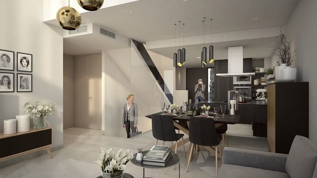 3 soveværelse Semi-Rækkehus til salg i Algorfa med swimmingpool - € 573.000 (Ref: 9642928)