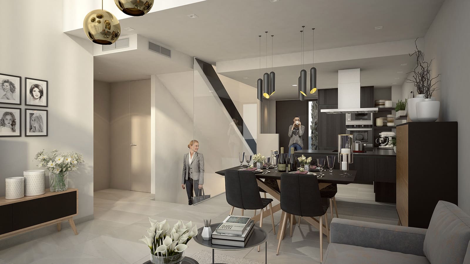 3 soverom Rekkehus til salgs i Algorfa med svømmebasseng - € 599 000 (Ref: 9757690)