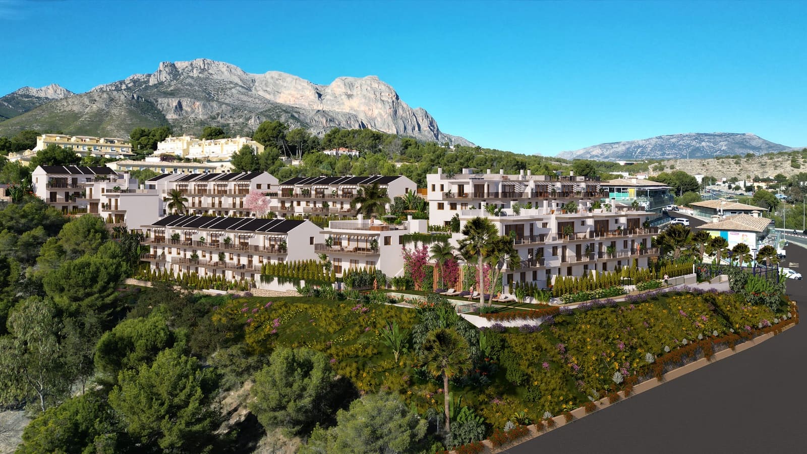 4 camera da letto Villetta a Schiera in vendita in La Nucia con piscina - 439.000 € (Rif: 9757711)