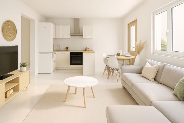 Adosado de 2 habitaciones en La Siesta, Torrevieja en venta - 129.969 € (Ref: 9819321)