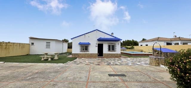 2 chambre Villa/Maison à vendre à Pago del Humo, Chiclana de la Frontera avec piscine - 255 000 € (Ref: 9761950)