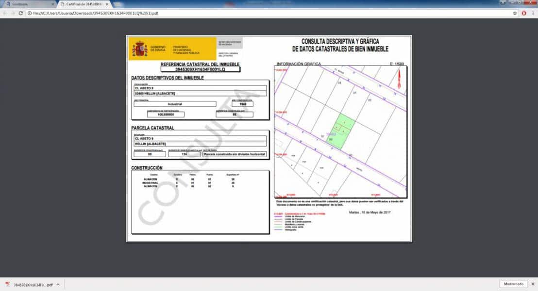 Building Plot for sale in Hellin - € 18,000 (Ref: 9960205)