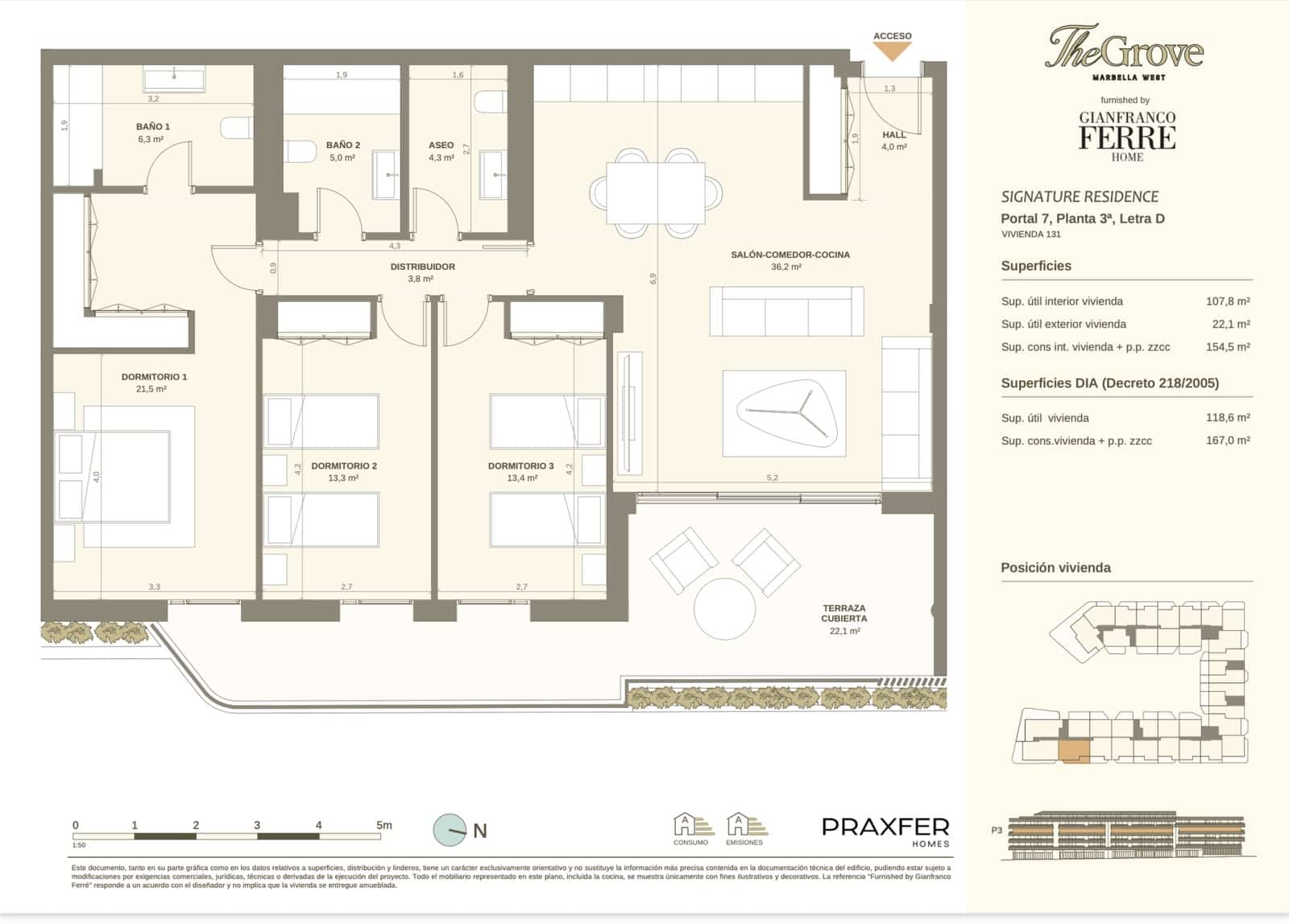 3 soverom Leilighet til salgs i San Pedro de Alcantara med svømmebasseng garasje - € 954 650 (Ref: 10022081)