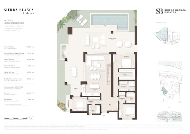 4 Zimmer Apartment zu verkaufen in Punta Plata, Estepona mit Pool Garage - 3.500.000 € (Ref: 10139308)