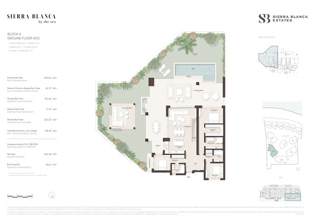 4 Zimmer Apartment zu verkaufen in Punta Plata, Estepona mit Pool Garage - 3.500.000 € (Ref: 10139308)