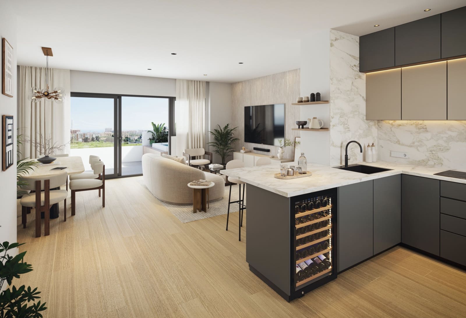 2 soverom Penthouse til salgs i Fuengirola med svømmebasseng garasje - € 709 000 (Ref: 10159132)