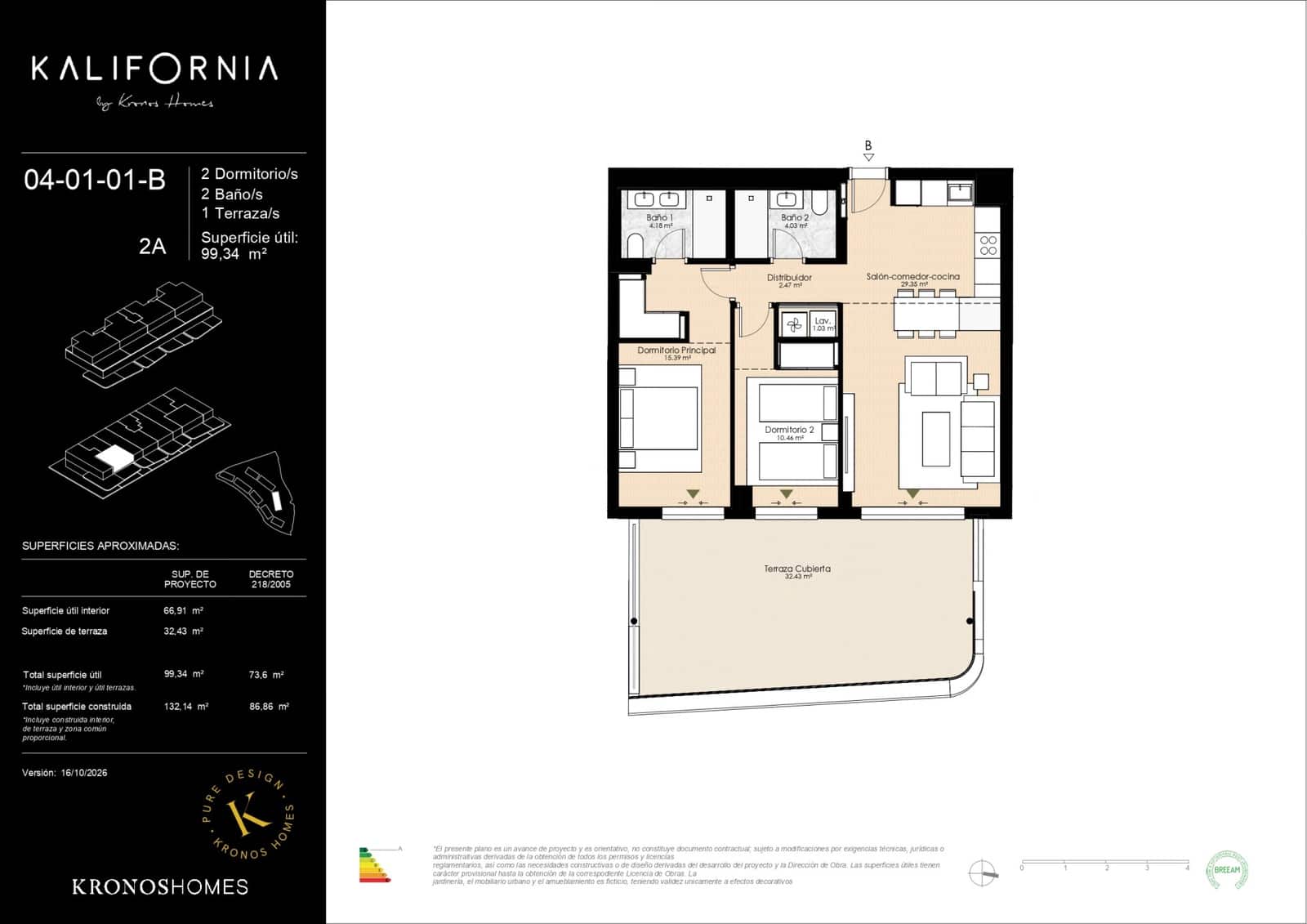 Apartamento de 3 habitaciones en Estepona en venta con piscina garaje - 560.000 € (Ref: 10182664)