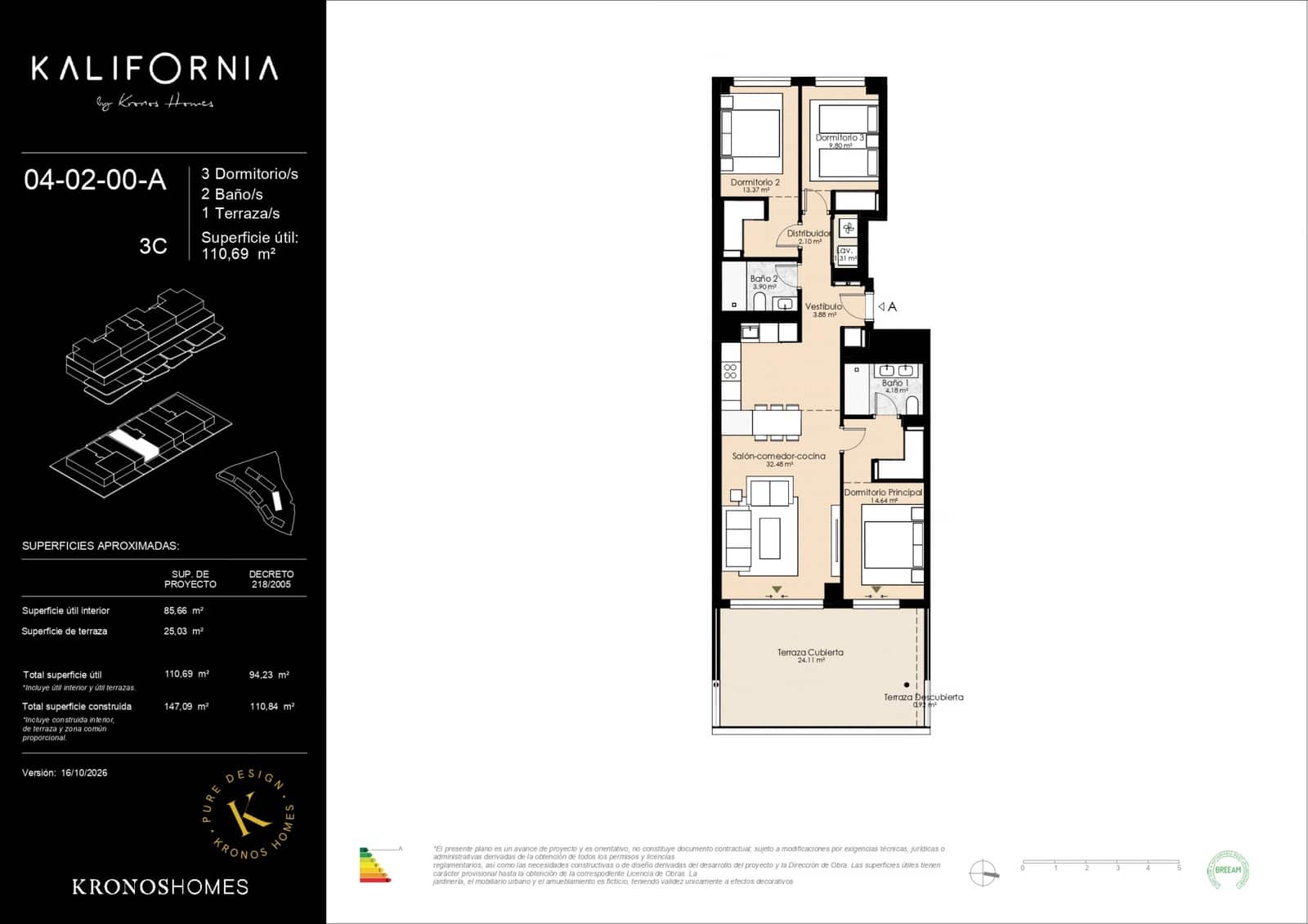 Apartamento de 3 habitaciones en Estepona en venta con piscina garaje - 560.000 € (Ref: 10182664)