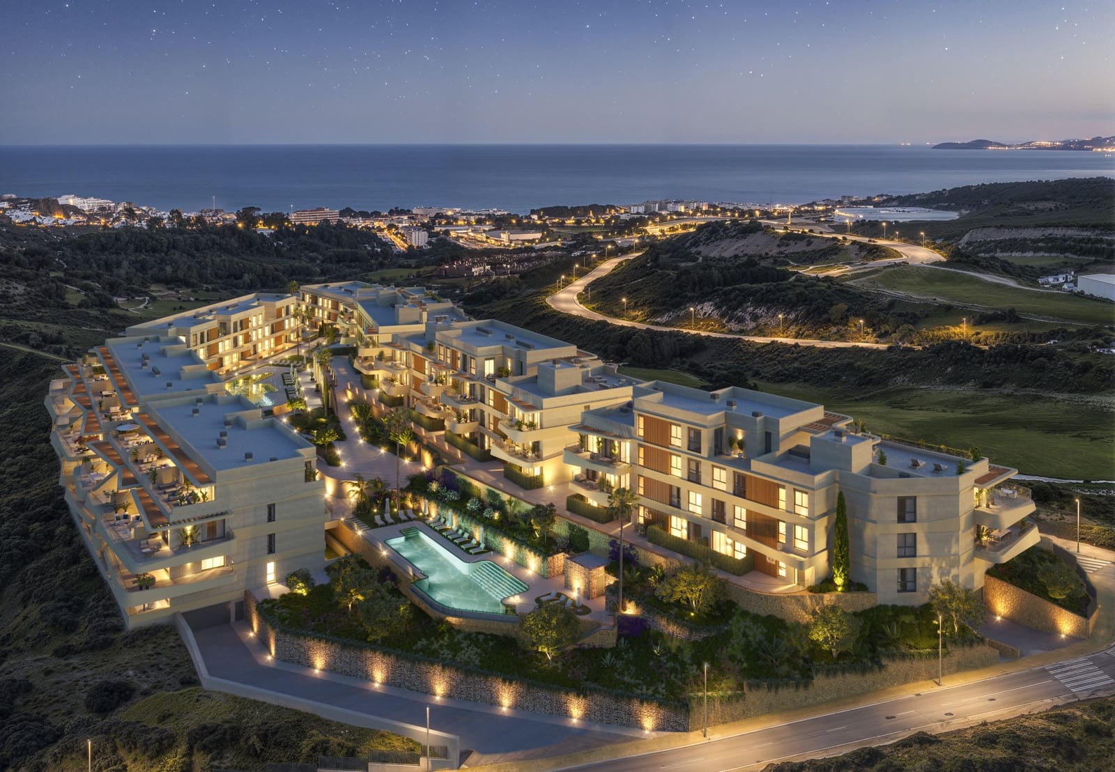 Apartamento de 3 habitaciones en Estepona en venta con piscina garaje - 560.000 € (Ref: 10182664)