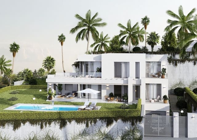 4 soverom Villa til salgs i Mijas med svømmebasseng garasje - € 1 499 000 (Ref: 6904856)