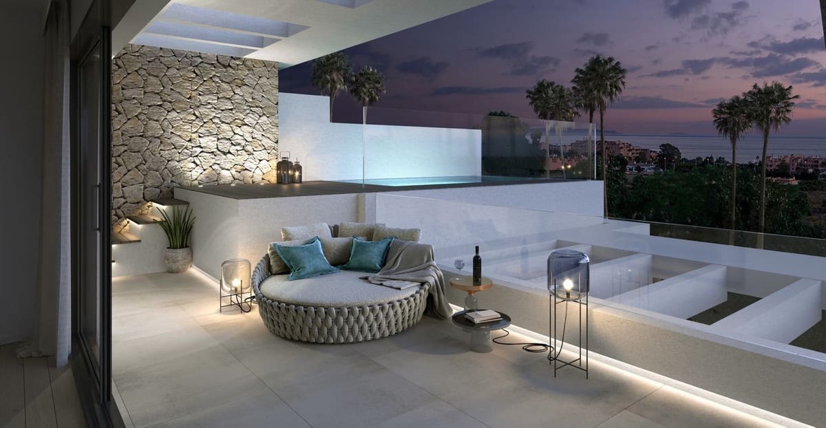 3 soveværelse Lejlighed til salg i New Golden Mile med swimmingpool garage - € 599.000 (Ref: 6942171)
