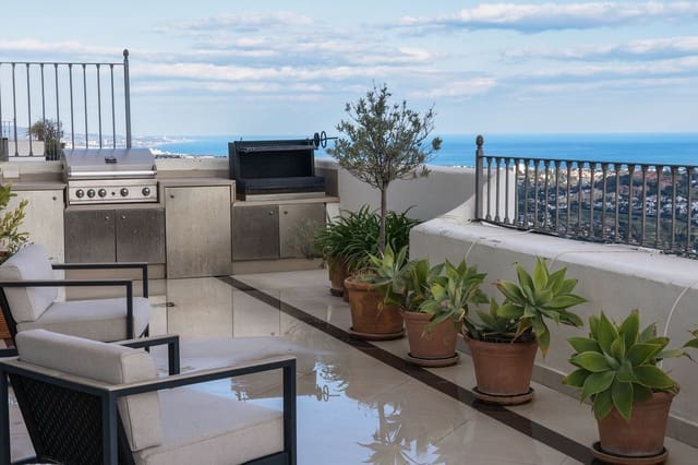 4 chambre Appartement à vendre à La Quinta, Benahavís avec piscine garage - 2 500 000 € (Ref: 7546182)