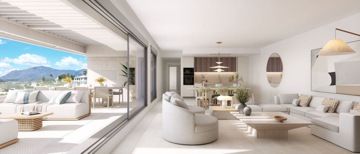 3 quarto Penthouse para venda em Estepona com piscina garagem - 584 000 € (Ref: 8250124)