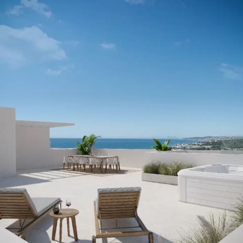 2 chambre Penthouse à vendre à Guadalobón, Estepona avec piscine garage - 483 000 € (Ref: 8576321)