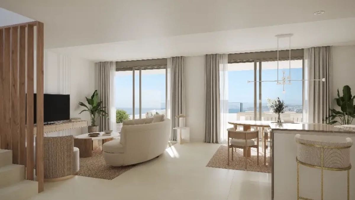 2 sypialnia Penthouse na sprzedaż w Estepona z basenem garażem - 483 000 € (Ref: 8576321)