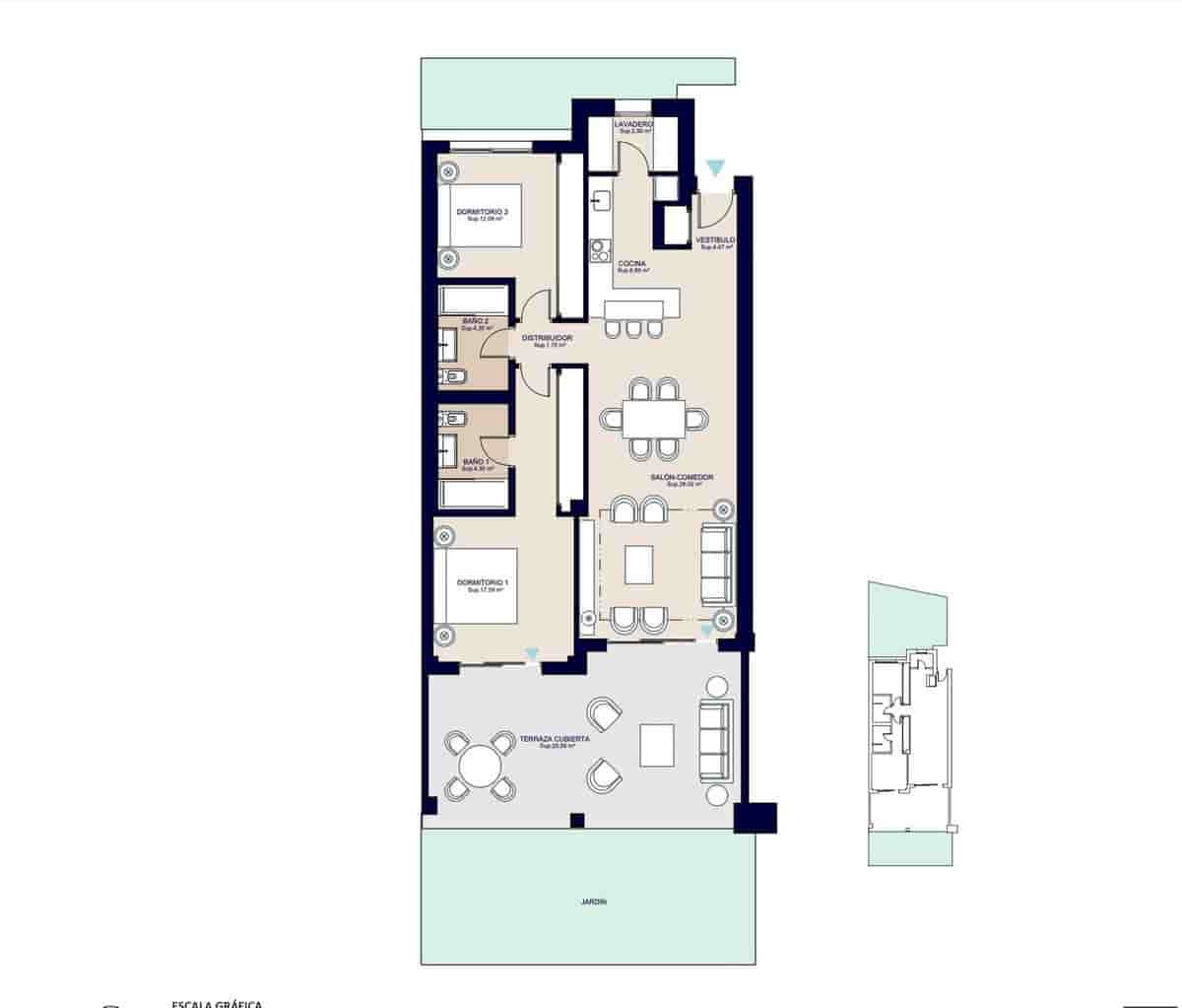 2 sypialnia Apartament na sprzedaż w Estepona z basenem garażem - 407 000 € (Ref: 9007614)