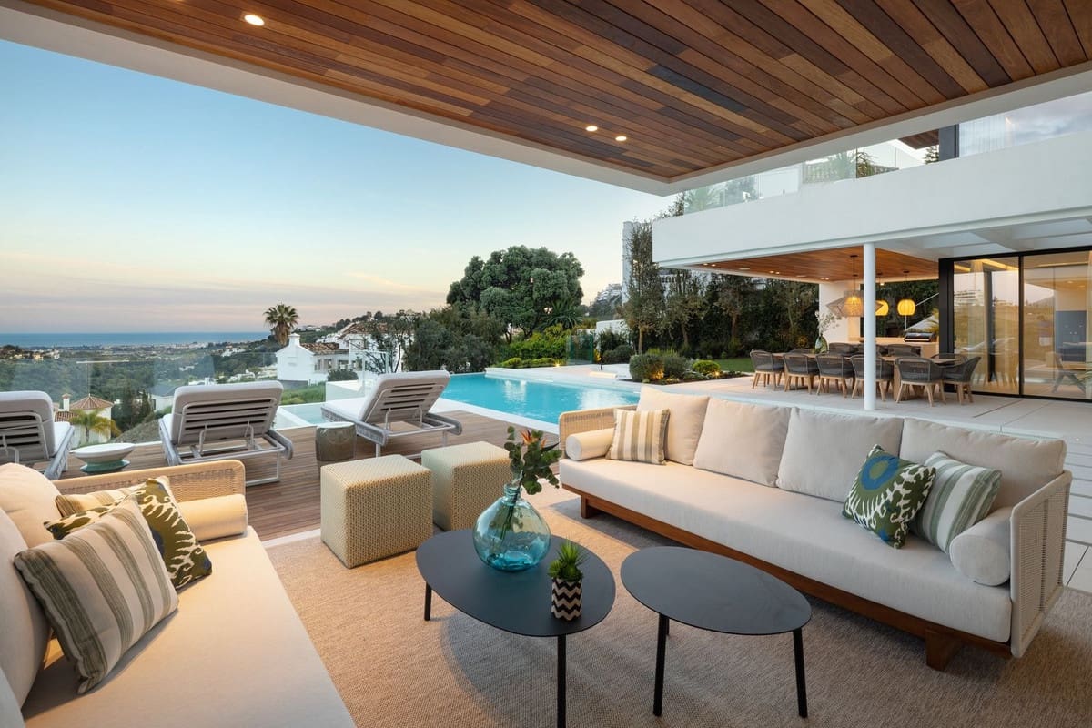 6 Zimmer Villa zu verkaufen in Benahavis mit Pool Garage - 6.995.000 € (Ref: 9059033)