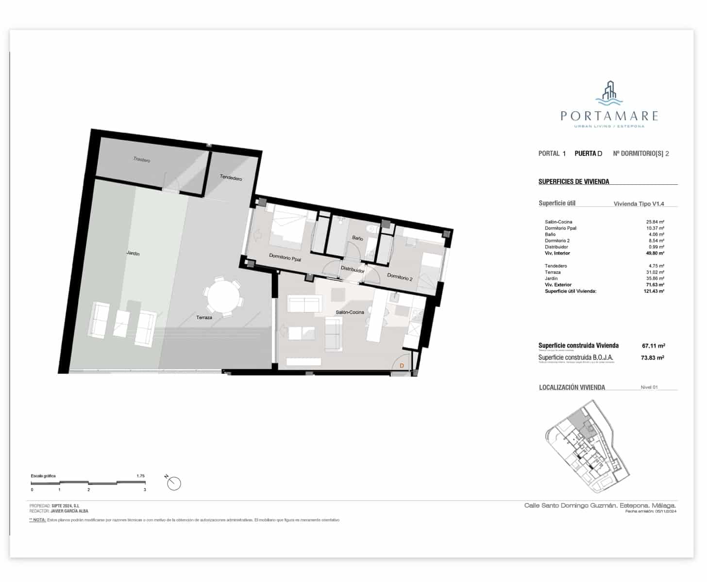 2 makuuhuone Huoneisto myytävänä paikassa Estepona mukana uima-altaan 
autotalli - 489 700 € (Ref: 9113969)