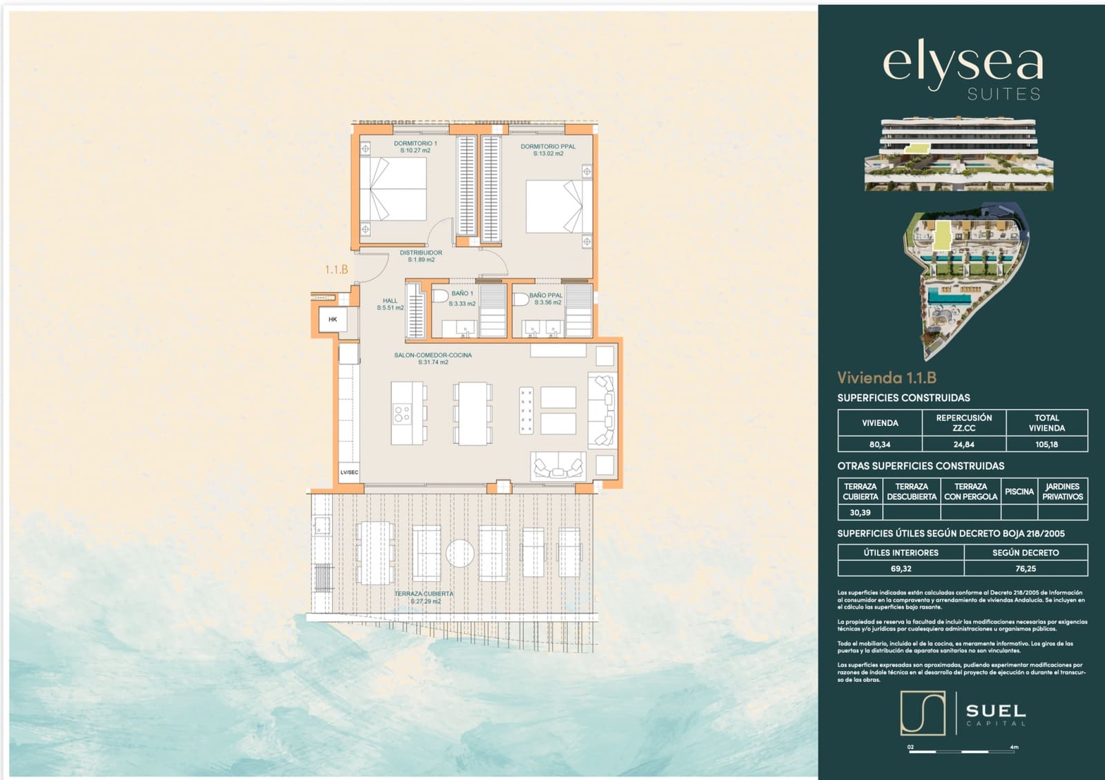 2 soveværelse Lejlighed til salg i Mijas med swimmingpool garage - € 690.000 (Ref: 9115917)