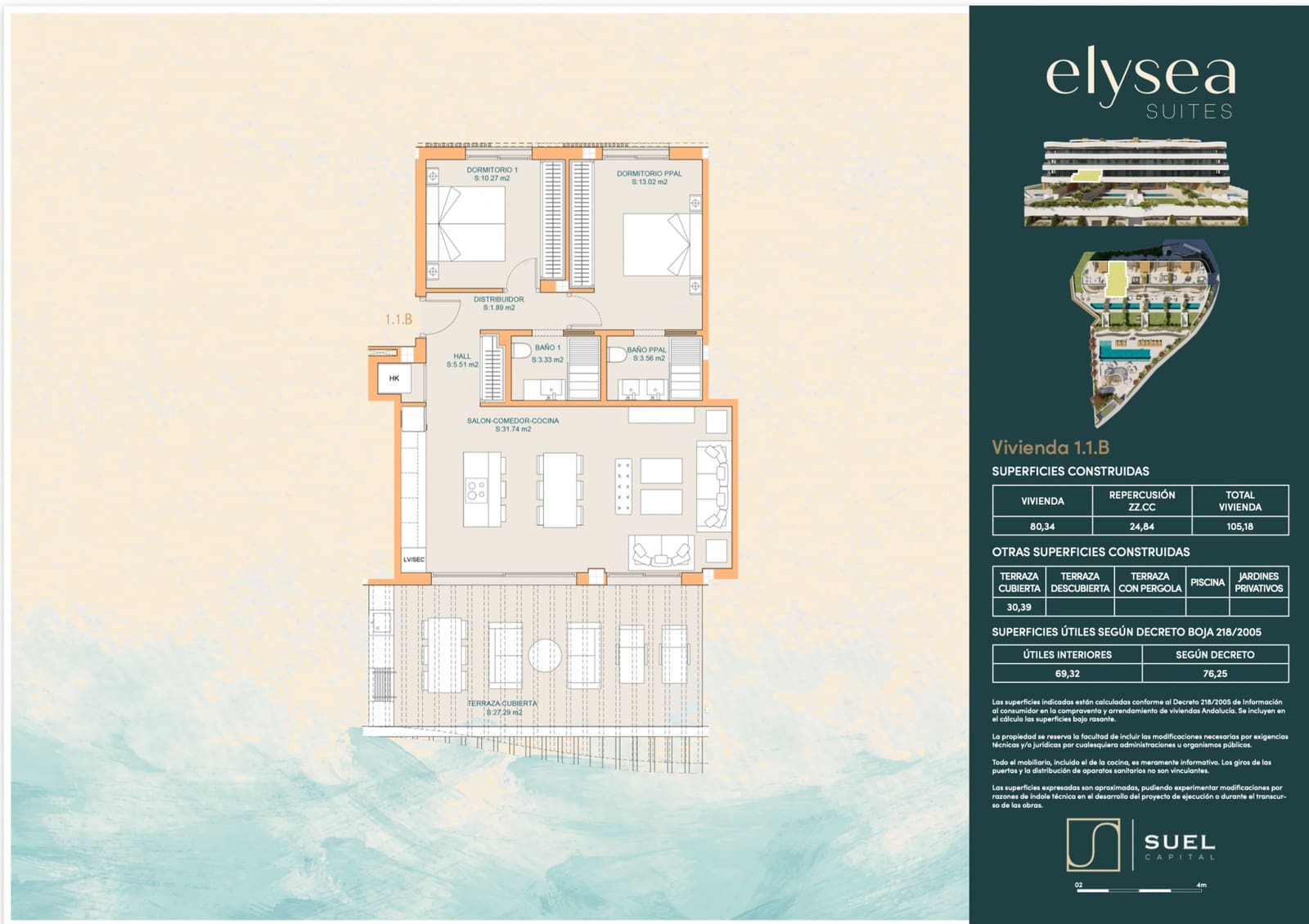 2 soveværelse Lejlighed til salg i Mijas med swimmingpool garage - € 690.000 (Ref: 9115917)