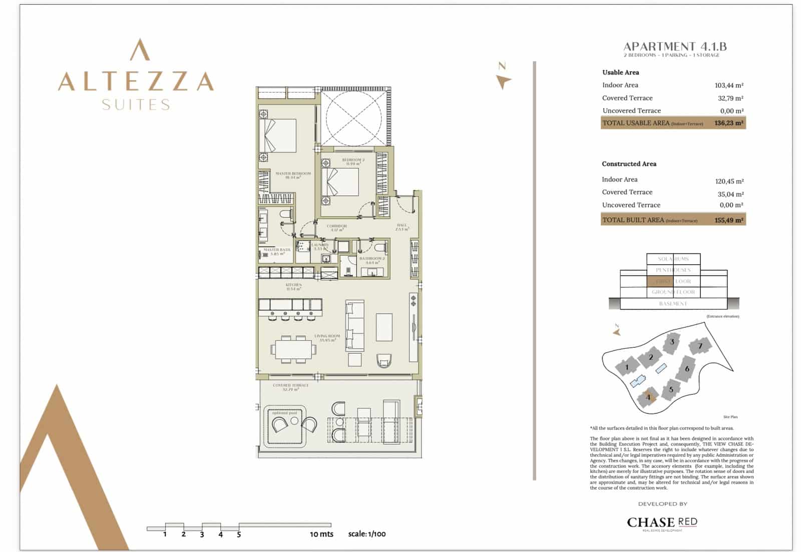 3 slaapkamer Appartement te koop in Estepona met zwembad garage - € 699.000 (Ref: 9115918)