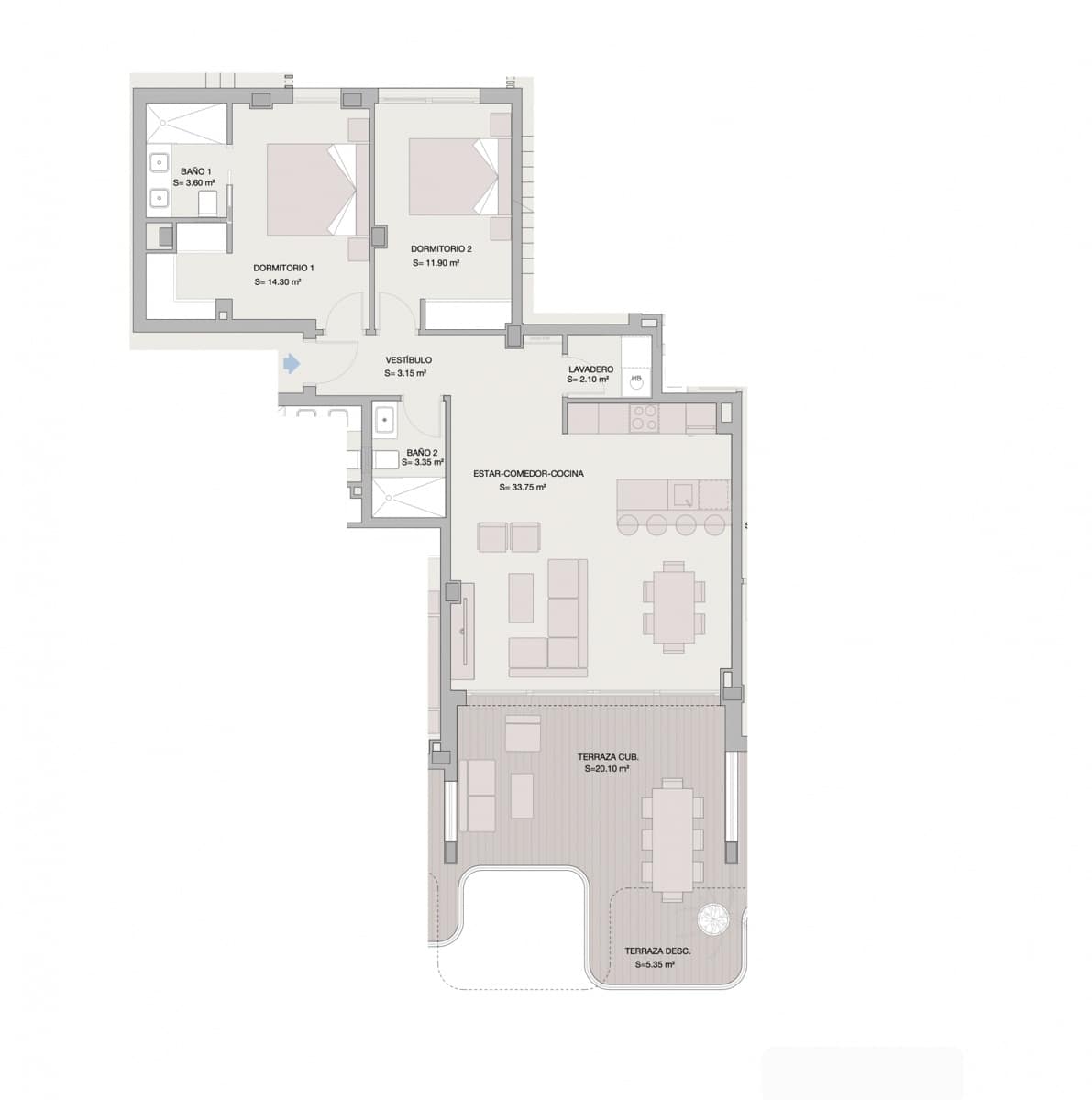 2 soveværelse Lejlighed til salg i Estepona med swimmingpool garage - € 460.000 (Ref: 9141445)