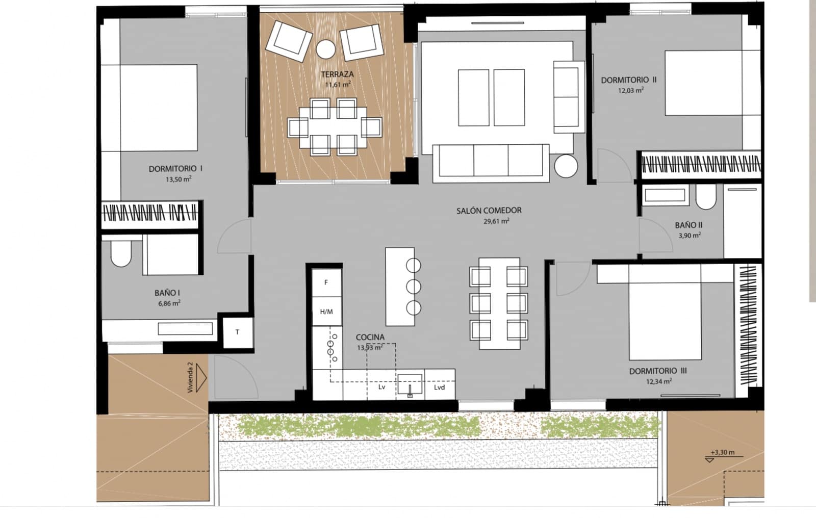 3 quarto Apartamento para venda em San Pedro de Alcantara com piscina garagem - 513 000 € (Ref: 9208155)