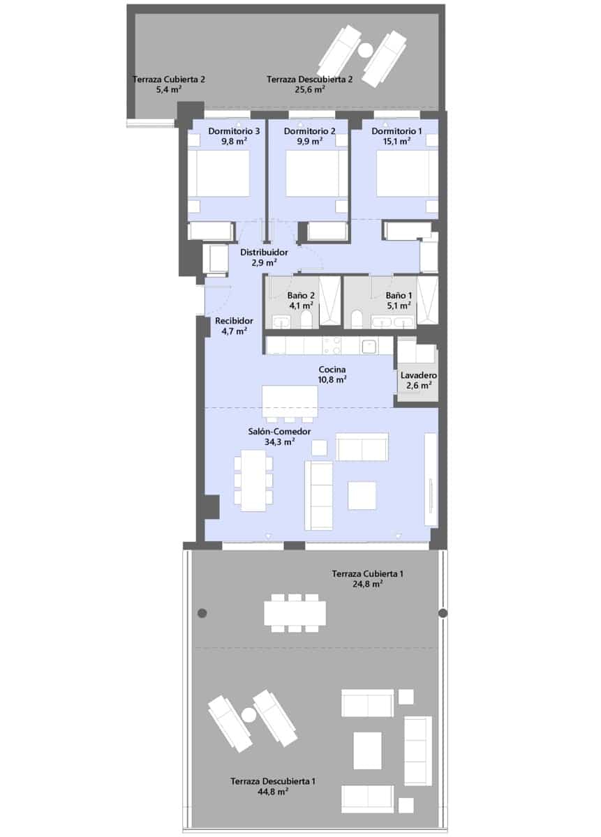 3 soveværelse Lejlighed til salg i Marbella med swimmingpool garage - € 759.000 (Ref: 9256826)