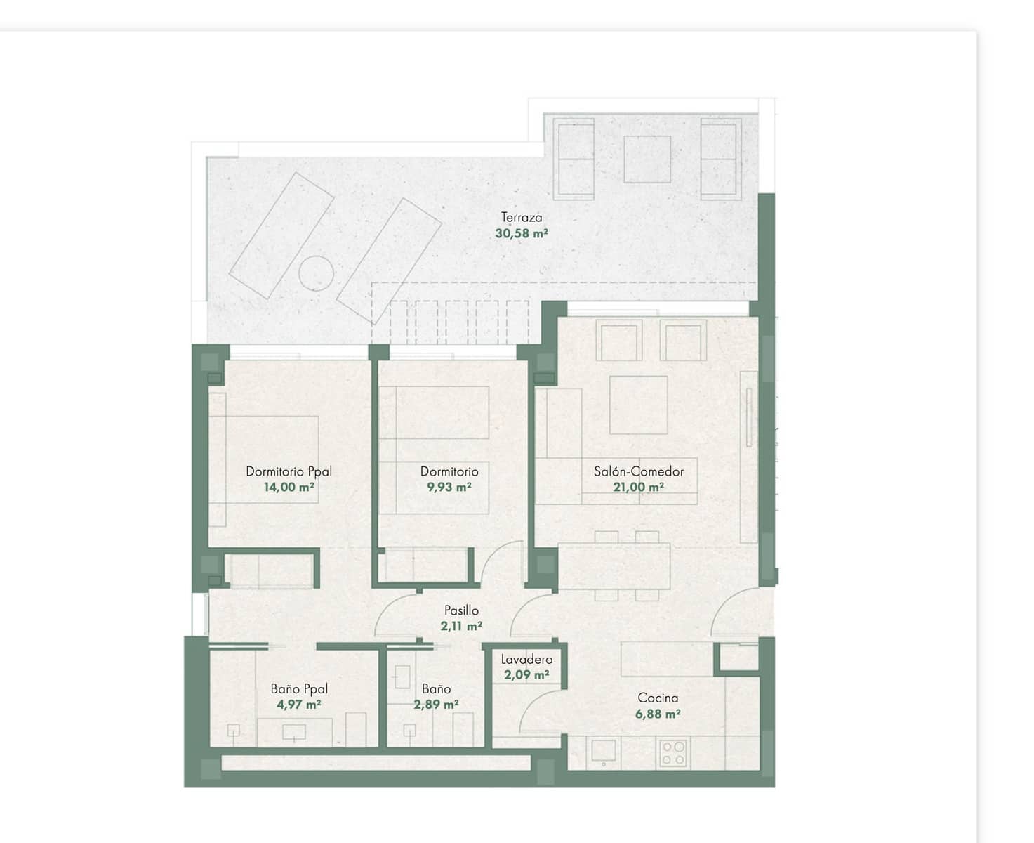 2 bedroom Apartment for sale in Mijas with pool garage - € 535,000 (Ref: 9256827)