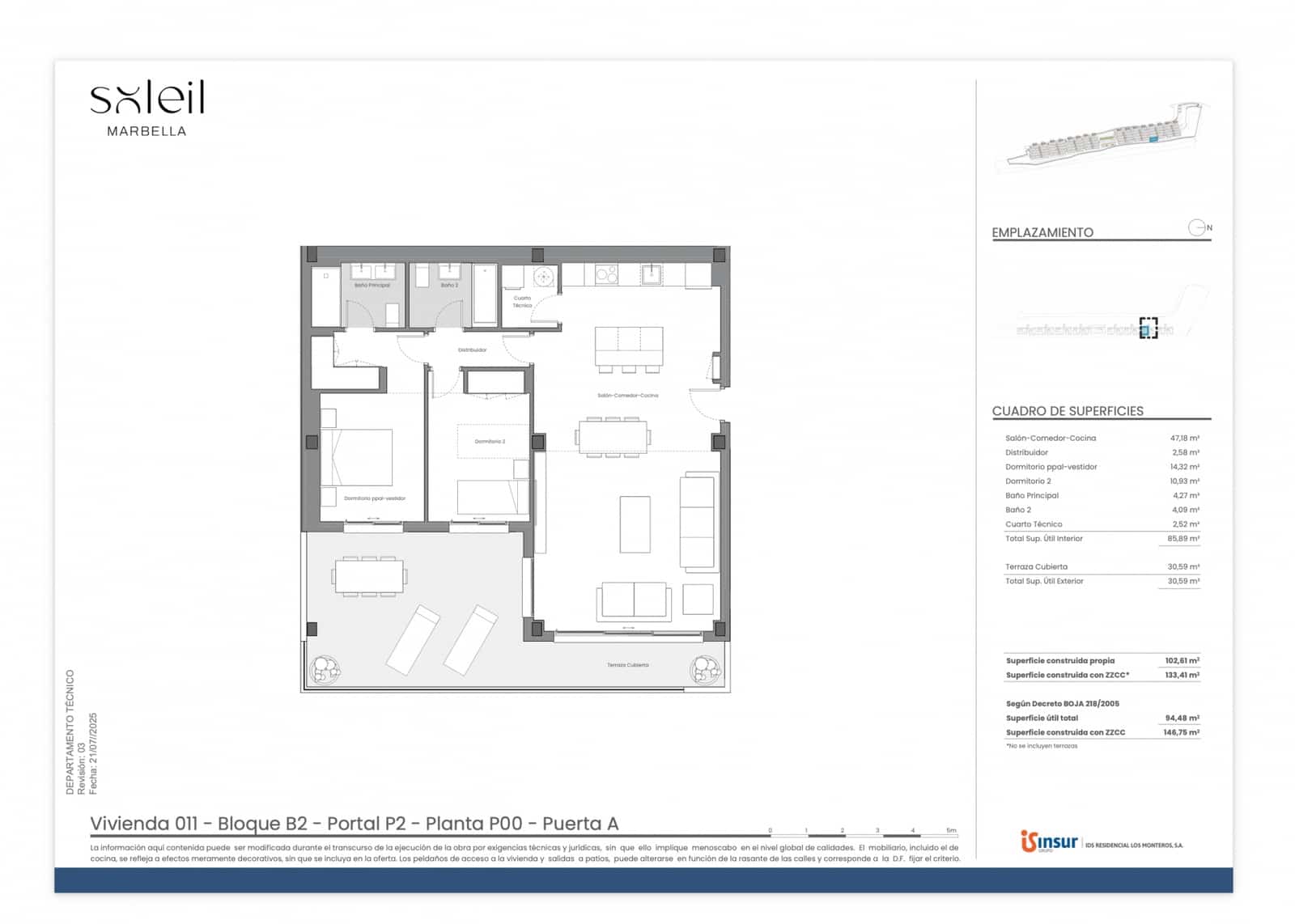 2 chambre Appartement à vendre à Marbella avec piscine garage - 530 000 € (Ref: 9297143)