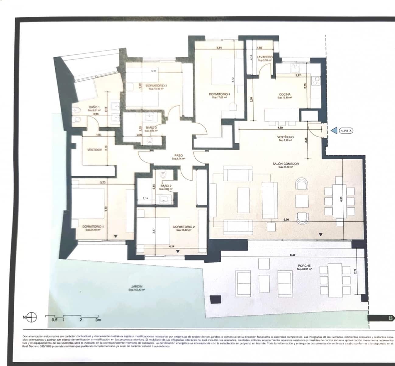 4 chambre Appartement à vendre à Marbella avec piscine garage - 1 550 000 € (Ref: 9310570)