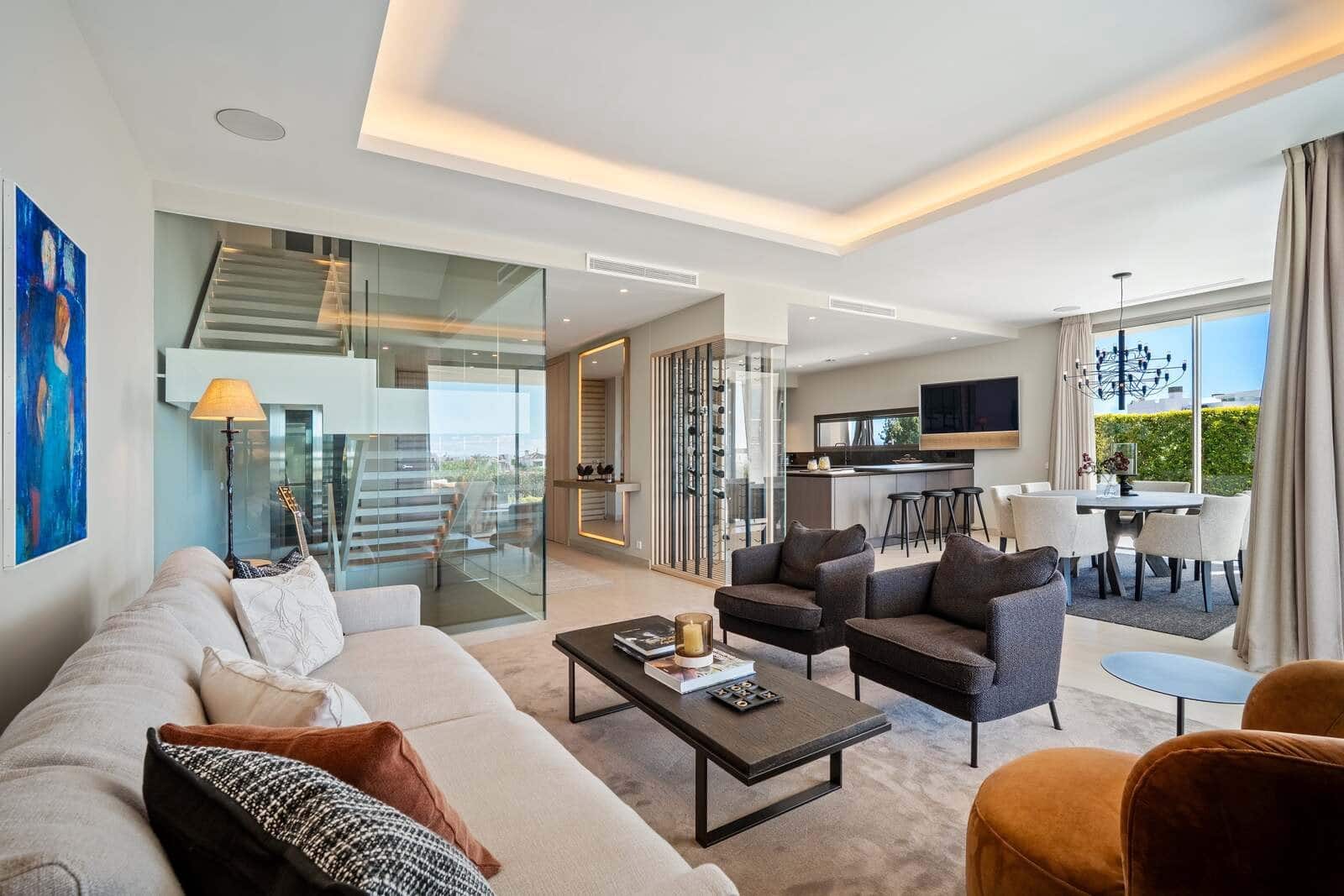 4 sovrum Semi-fristående Villa till salu i Marbella med pool garage - 4 450 000 € (Ref: 9375034)