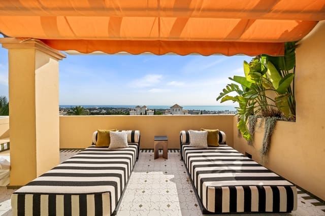 3 soveværelse Penthouse til salg i Los Flamingos, Benahavís med swimmingpool garage - € 1.349.000 (Ref: 9378824)